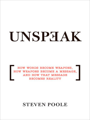 cover image of Unspeak